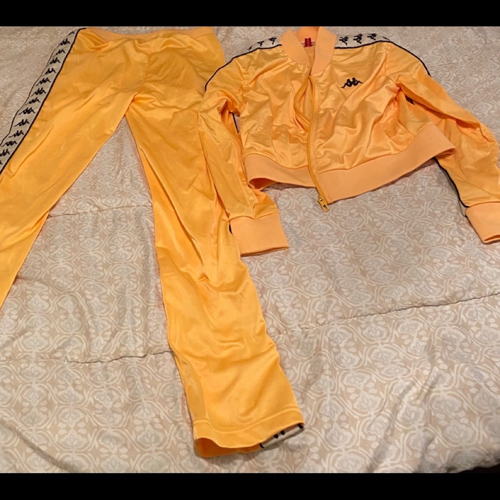 Kappa jogguing suit.
